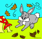 Dibujo Conejo pintado por marc
