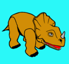 Dibujo Triceratops II pintado por aplastaror