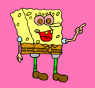 Dibujo Bob Esponja pintado por zoita