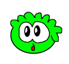 Dibujo Puffle 2 pintado por cristobal