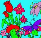 Dibujo Fauna y flora pintado por mayte