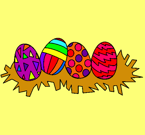 Dibujo Huevos de pascua III pintado por DuLzezitha