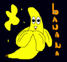 Dibujo Banana pintado por erikaelena1