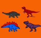 Dibujo Dinosaurios de tierra pintado por htyu12jhguy21vy