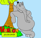 Dibujo Horton pintado por meryi 