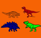 Dibujo Dinosaurios de tierra pintado por Ochoa