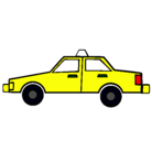 Dibujo Taxi pintado por felipe