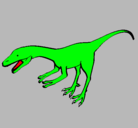 Dibujo Velociraptor II pintado por AILITA