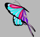 Dibujo Mariposa con grandes alas pintado por celia22