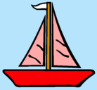 Dibujo Barco velero pintado por paoly