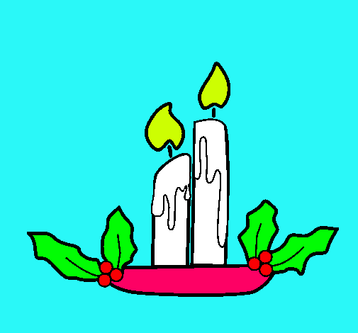 Velas de navidad