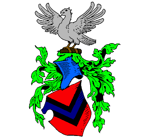 Escudo de armas y aguila 