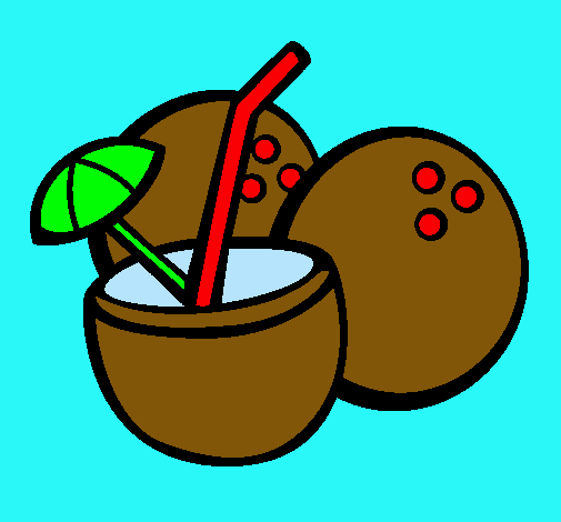 Cóctel de coco