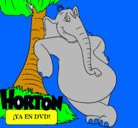 Dibujo Horton pintado por alain