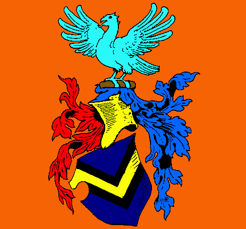 Escudo de armas y aguila 