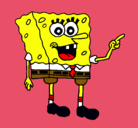 Dibujo Bob Esponja pintado por lisbeily