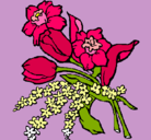 Dibujo Ramo de flores pintado por bethoven