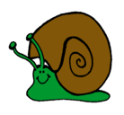 Dibujo Caracol  pintado por carlos