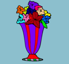 Dibujo Jarrón de flores pintado por Geritax