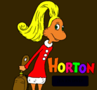 Dibujo Horton - Sally O'Maley pintado por antony