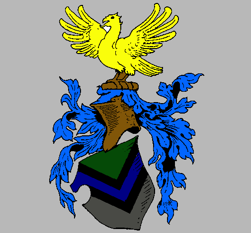 Escudo de armas y aguila 