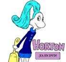 Dibujo Horton - Sally O'Maley pintado por danna