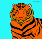 Dibujo Tigre pintado por ana_2000