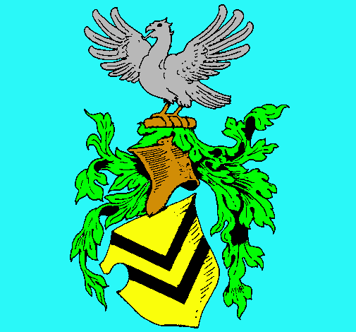 Escudo de armas y aguila 