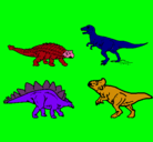 Dibujo Dinosaurios de tierra pintado por POLET