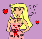 Dibujo The girl pintado por Freziiw