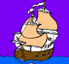Dibujo Barco pintado por barkito