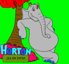 Dibujo Horton pintado por MARITO