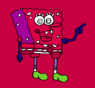 Dibujo Bob Esponja pintado por gabrielgb