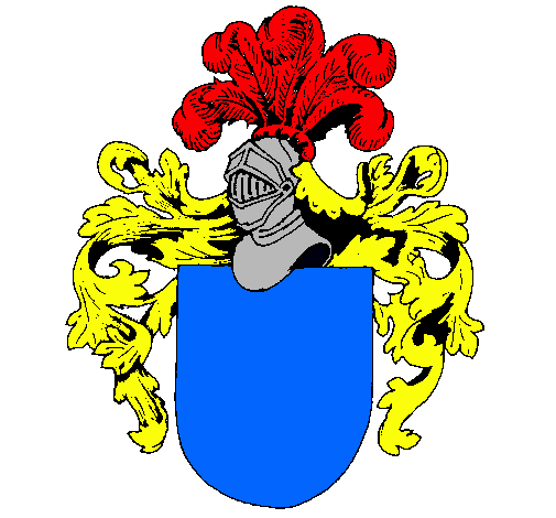 Escudo de armas y casco