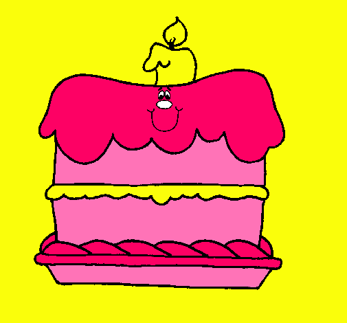 Pastel de cumpleaños