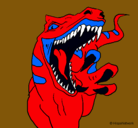 Dibujo Velociraptor II pintado por velosiraptor
