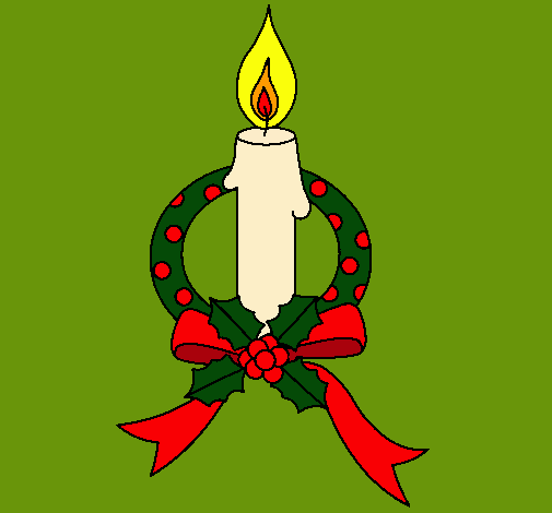 Vela de navidad III