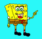 Dibujo Bob Esponja pintado por Joaco