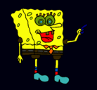 Dibujo Bob Esponja pintado por Jordy