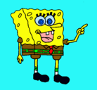 Dibujo Bob Esponja pintado por bety