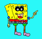 Dibujo Bob Esponja pintado por crystal