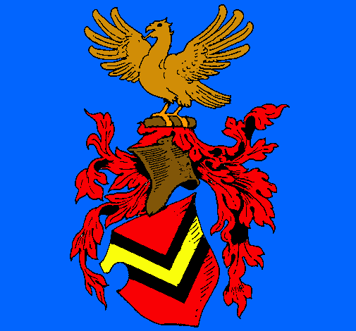 Escudo de armas y aguila 