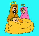 Dibujo Natividad pintado por arlenne