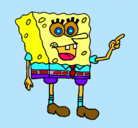 Dibujo Bob Esponja pintado por Oscar1