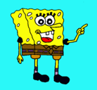 Dibujo Bob Esponja pintado por Scarlet 