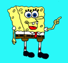 Dibujo Bob Esponja pintado por anonima