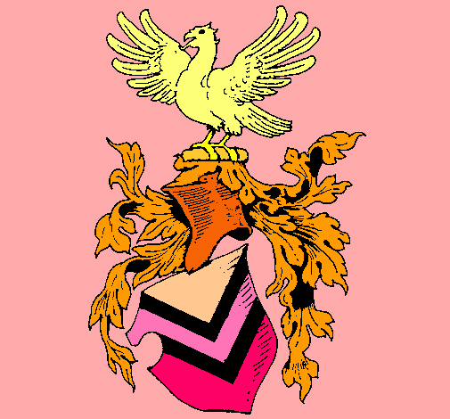 Escudo de armas y aguila 