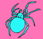 Dibujo Araña venenosa pintado por redman