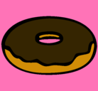 Dibujo Donuts pintado por donut