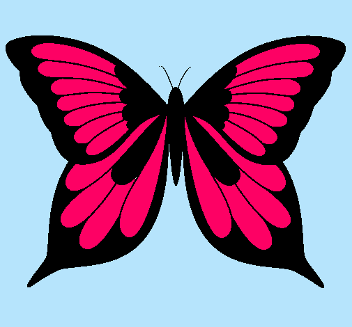 Dibujo Mariposa pintado por  Periitha